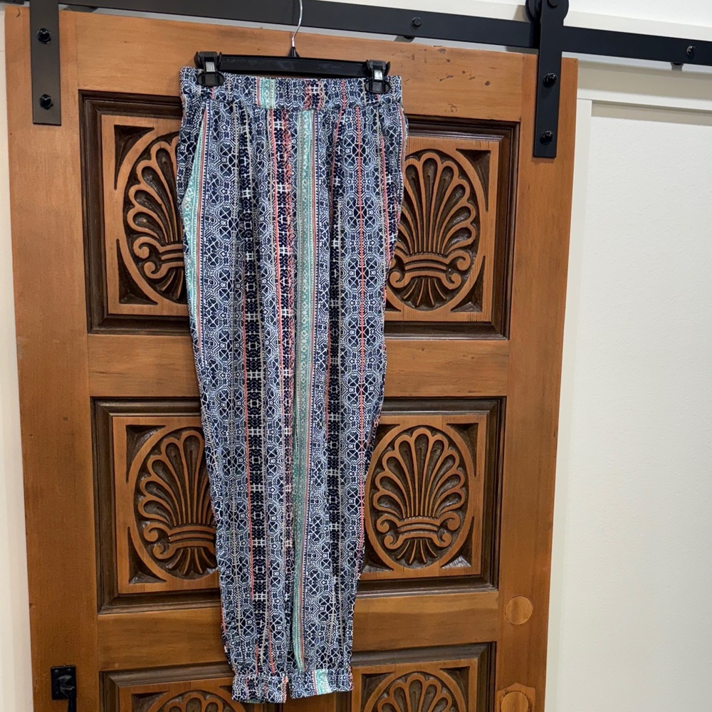 Tart Multicolor Patterned Ankle Pants